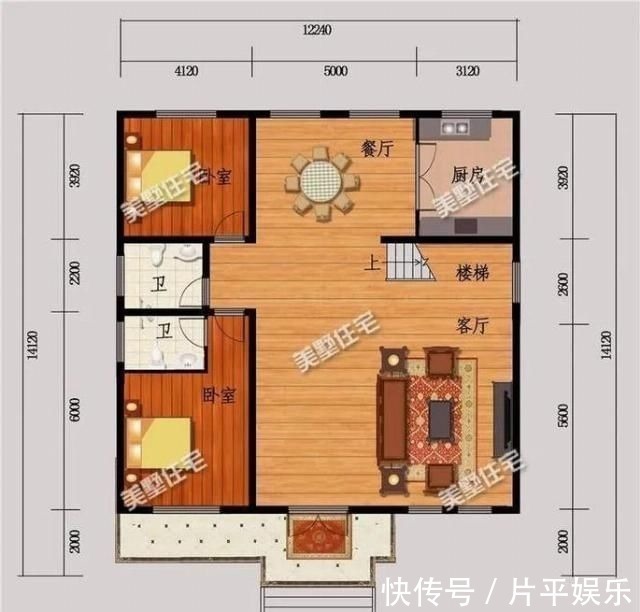 简欧别墅|8栋经典二层简欧别墅,第一套在农村最吃香,图纸收藏不后悔