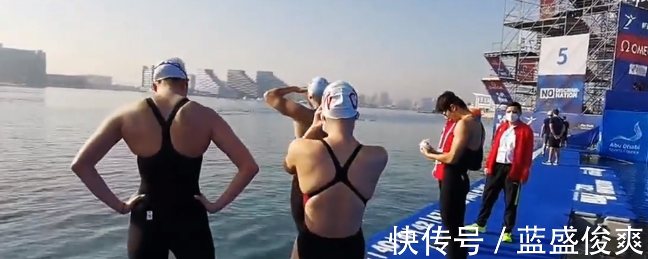 王涵|国家游泳队下水训练,全红婵随队轻松打卡,丝毫不惧“跳海”比赛!