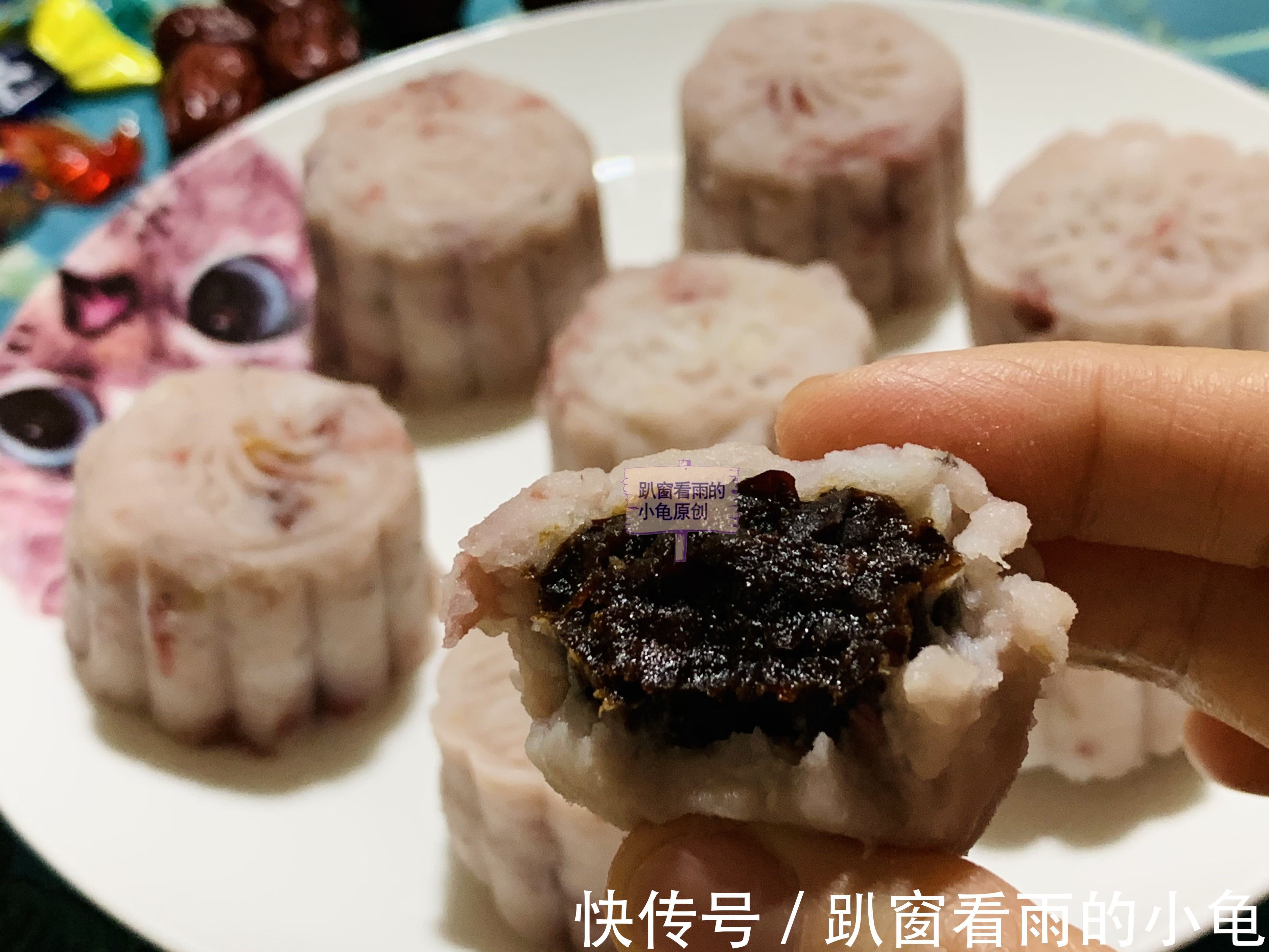 枣泥|红楼美食:枣泥馅山药糕,做法简单,秋天滋阴润燥,营养又好吃