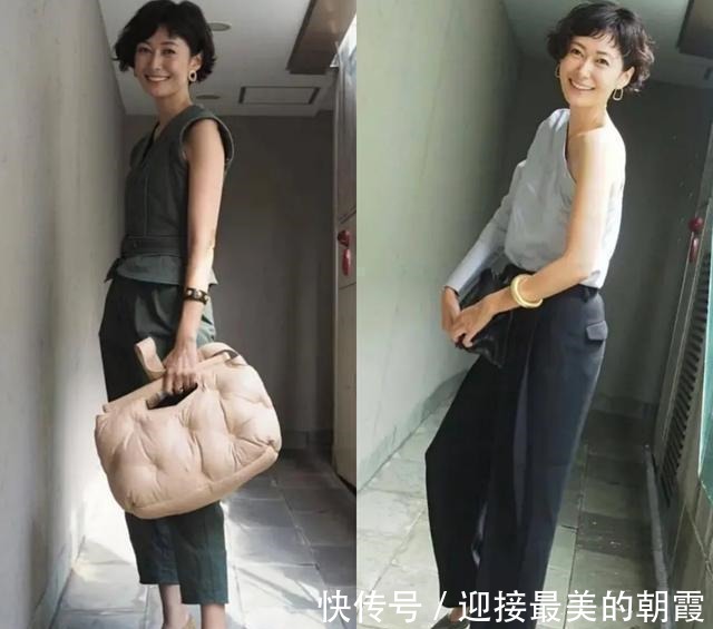穿搭|女人40岁后穿搭要简约有质感,学习日本时尚女性的穿搭,优雅知性!