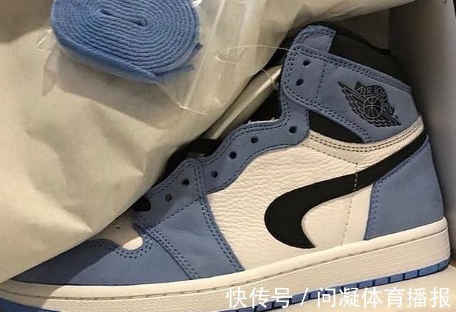 AJ1 有人买到一双「错版」北卡蓝 AJ1，网友：这运气也太好了