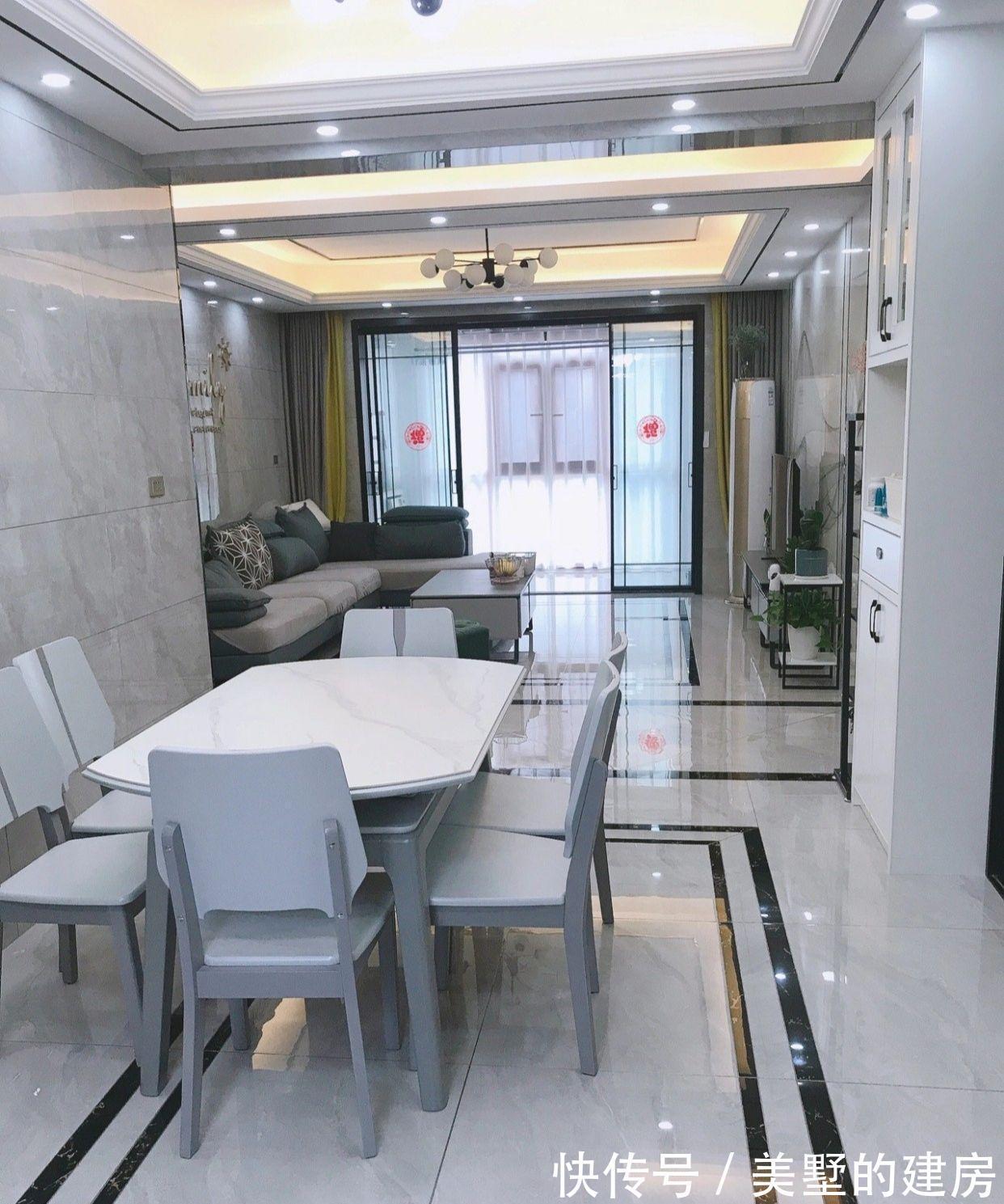 客餐厅|第二次装修,坚持不听专业人士的鬼话,入住后,反而更加实用!