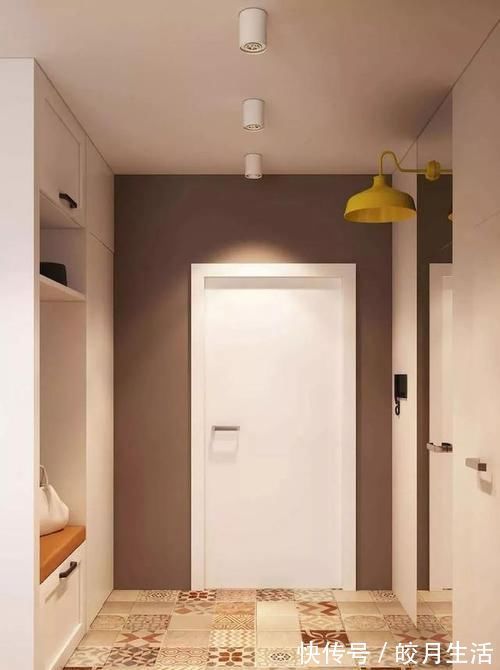 大面积|玄关，别再通铺瓷砖了，当下年轻人都喜欢这样装，也太好看了吧