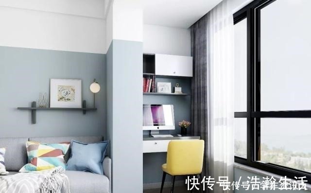 玄关柜|68㎡小户型将一房变两房，给二胎孩子打造出一个独立空间！