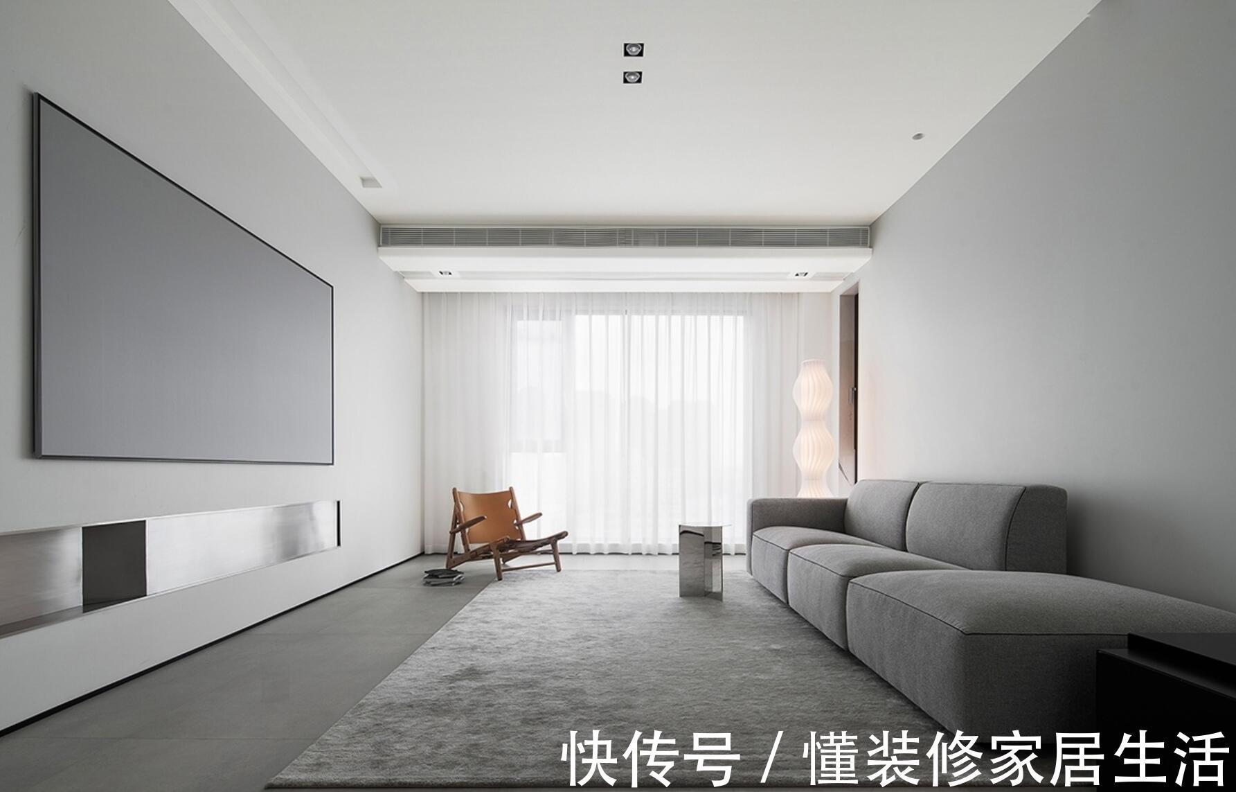 储物柜|为追求极简主义,她将新家装修得一尘不染,完工后太高级了