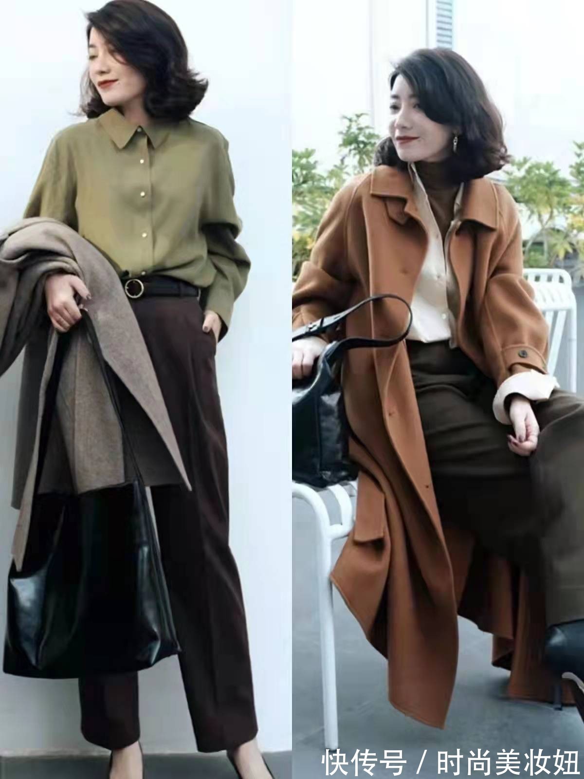 双腿|50岁的女人脱掉“大妈装”吧,学学这些气质穿搭,减龄又高级