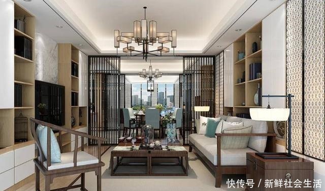 复古色|新中式风格别具一格之美,绽放独属国人的优雅大气!