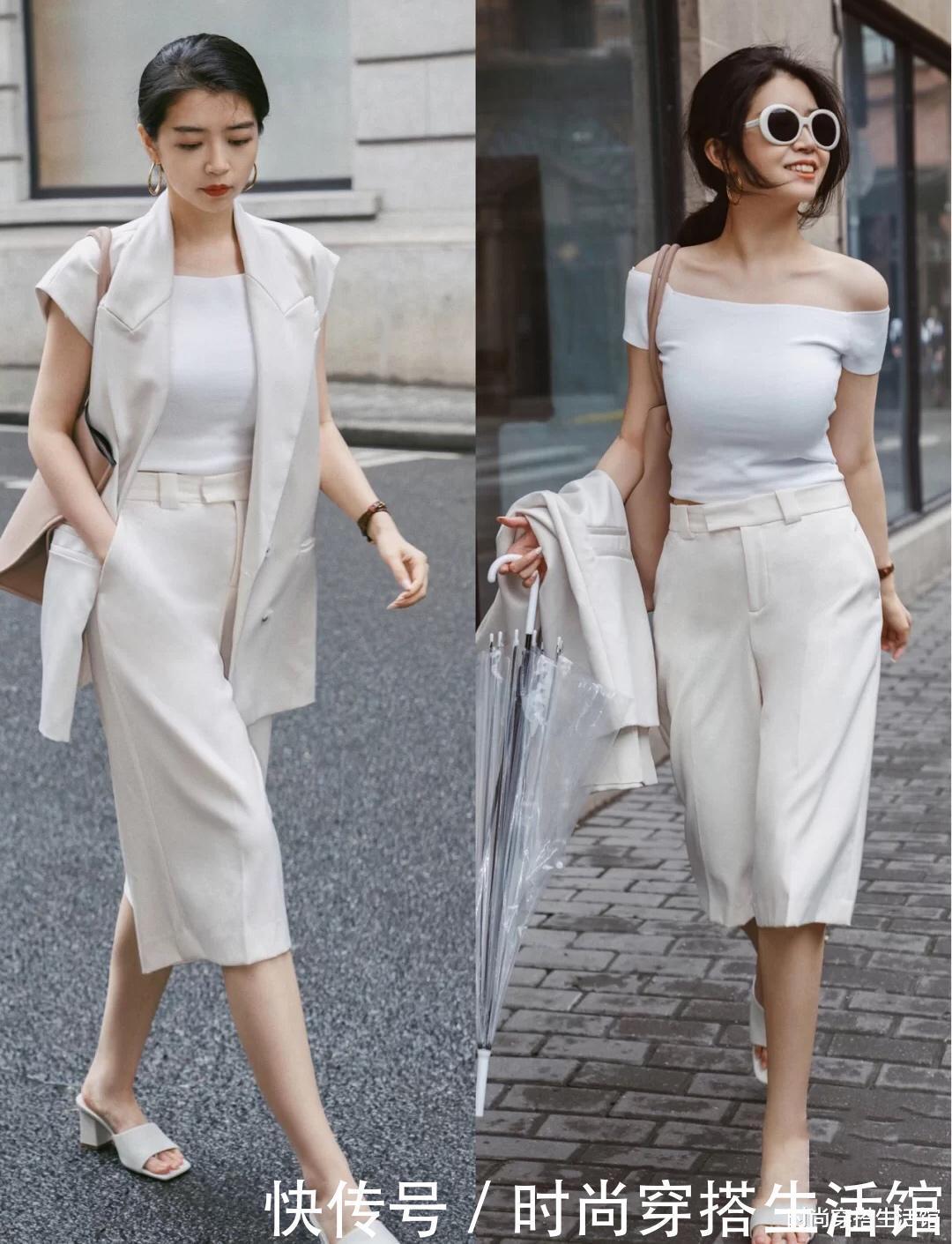 气质优雅|上班没有衣服穿?跟着博主学“一衣多穿”,气质优雅又减龄