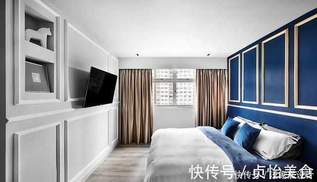 配色|黑白灰配色简约，106㎡有了大宅效果，花钱装得豪华不如装得高级