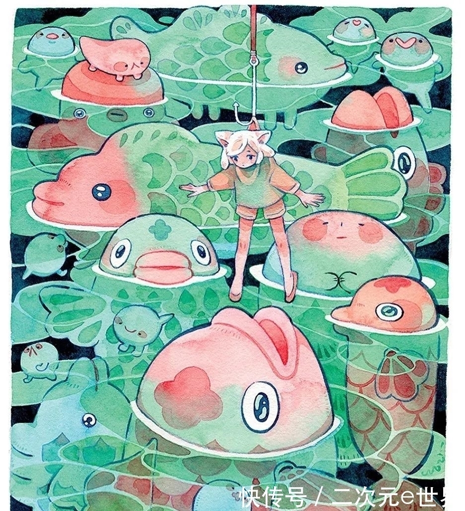 bitamin!每日插画 8年,从画渣到大神,不努力你永远不知道自己有多优秀