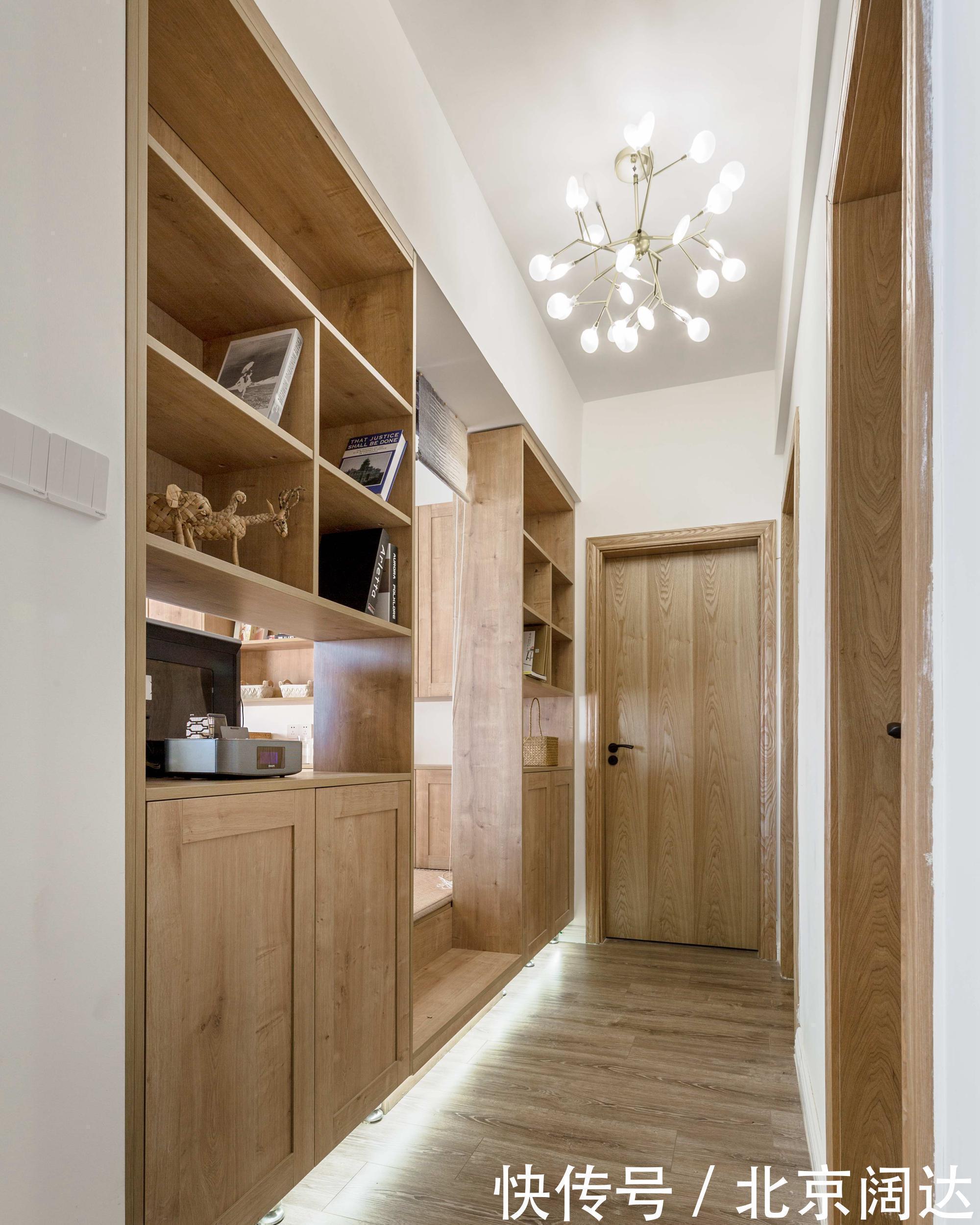 北欧风|120㎡日式北欧风,北欧空间与日式意境完美融合