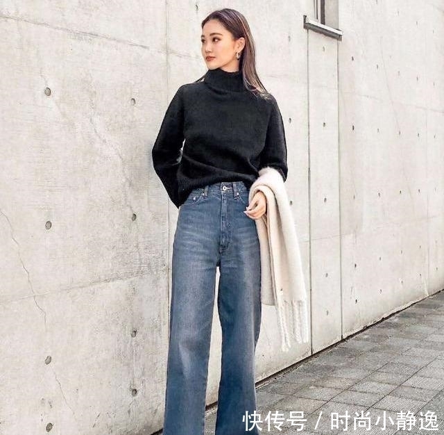 鞋子|穿阔腿裤时,一定要这样搭,记住3点“穿搭秘诀”,以前全穿错了