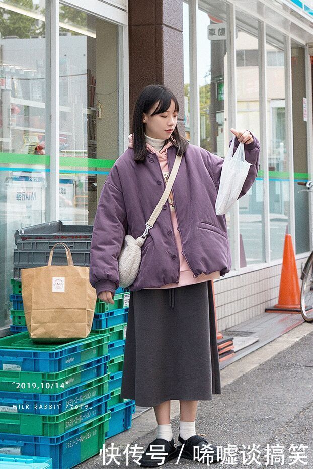 漂漂亮亮|棉服+半裙,大衣+卫衣,冬季就该这样漂漂亮亮,快来学