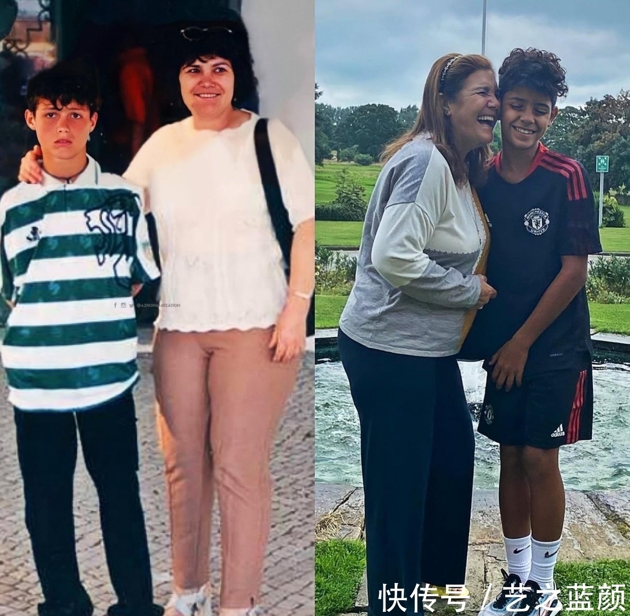 克里斯蒂亞諾|C羅母親接受采訪 談到梅西的身高時(shí)笑道:我的孫子已經(jīng)比梅西高了