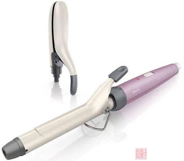 只需一根卷发棒告别干枯发质