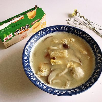 下厨|菌菇虾丸汤