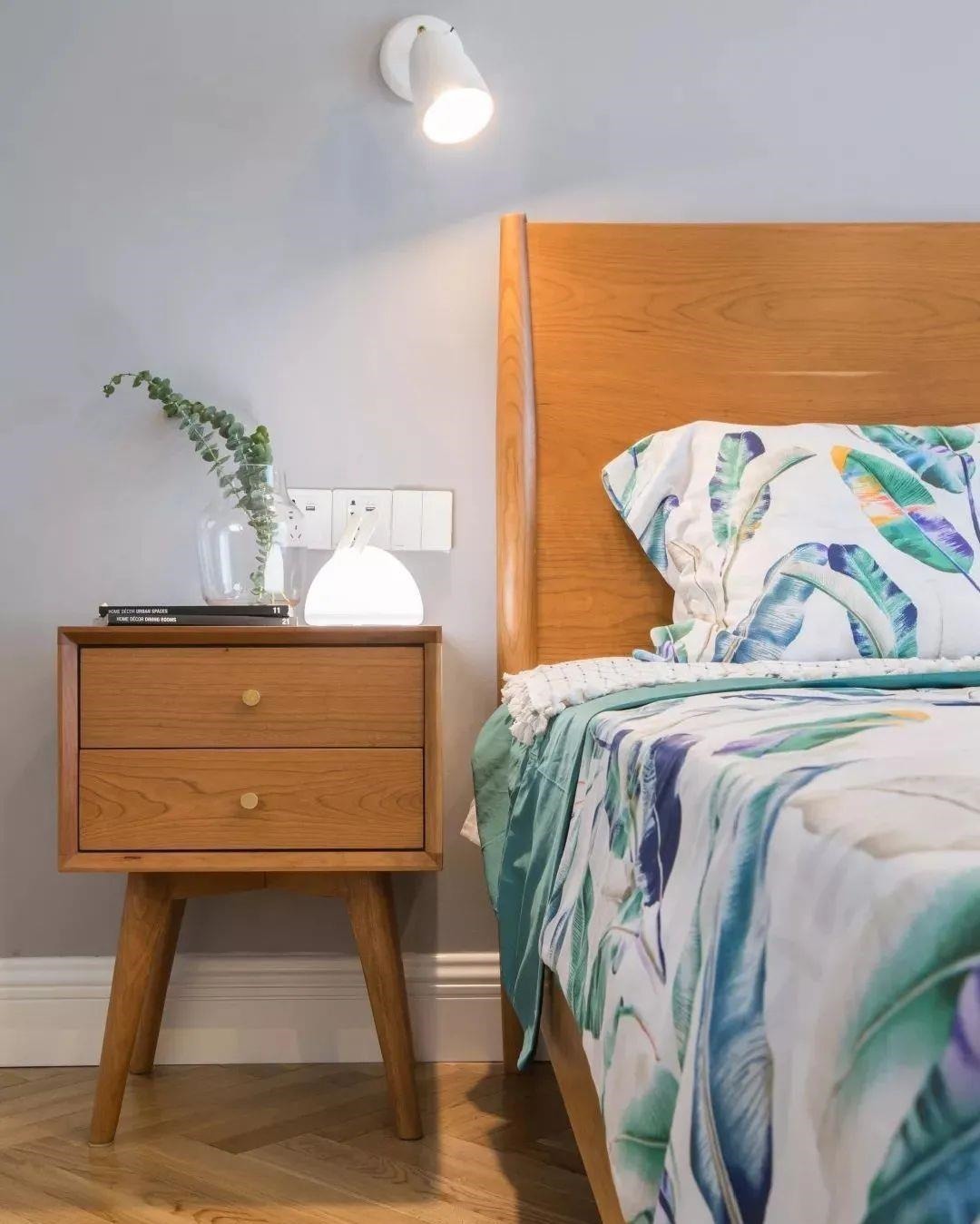 小户型|89㎡北欧风小户型,低调灰+白色+原木色设计,打造温馨小家