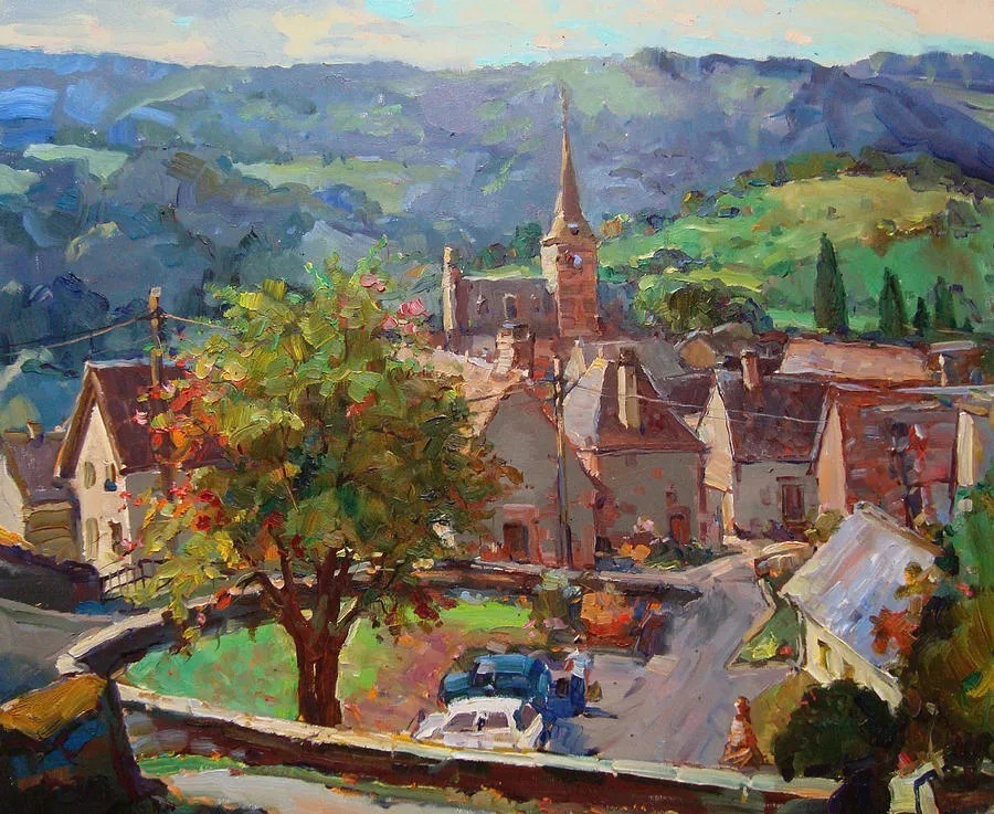 米沙金!俄罗斯画家米沙金的风景油画,美的不要不要的!