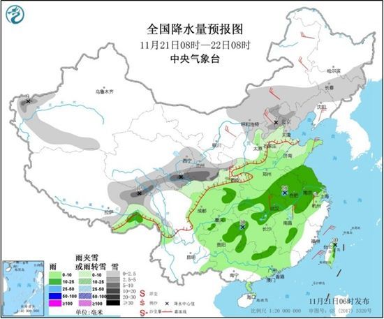  新一轮雨雪|中东部地区气温跌跌不休，华北多地有望迎初雪