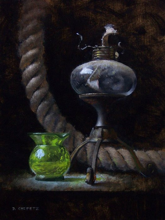 油画&笔触与色彩的乐章,美国画家谢菲兹的油画欣赏