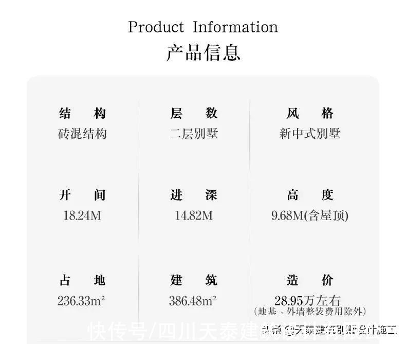 自建房|绵阳梓潼三层现代平屋顶自建房 农村小洋房别墅 自建乡村现代风