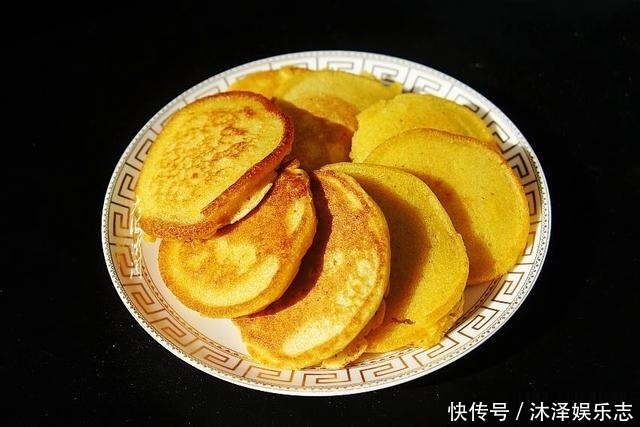 分钟|快手早餐饼,手不沾面10分钟上桌,松软香甜,常吃想长胖都难