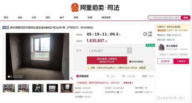 榆林市|陕西省榆林市一185平房产将拍卖,以163万元起拍,这房值么