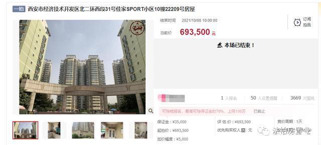 西安|西安不限购的法拍房可能捡漏22万,也可能多出几十万!
