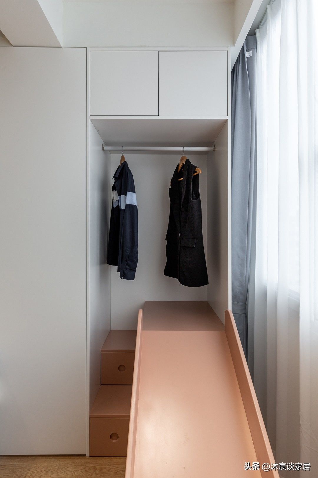 沐宸|看老破小如何“脱胎换骨”？重装34平小家，有三室有阅读区，惊艳