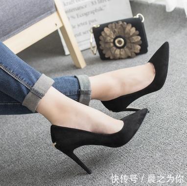 高跟鞋 简约的细跟鞋,每走一步都散发优雅气场!
