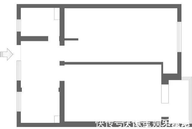 家居|为孩子读书买下46㎡小宅,缩小卧室变两室两厅,改造后温馨舒适