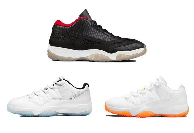 一口气三款配色！喜欢AJ11 Low的朋友有福了