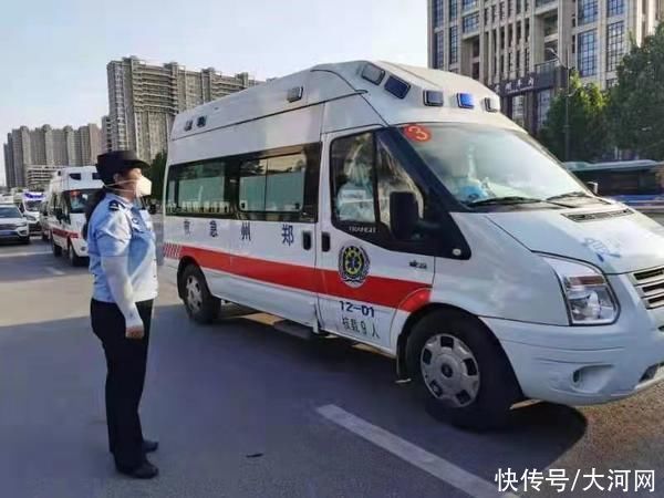 人民警察|郑州女警在第六人民医院门口站岗执勤的60个小时
