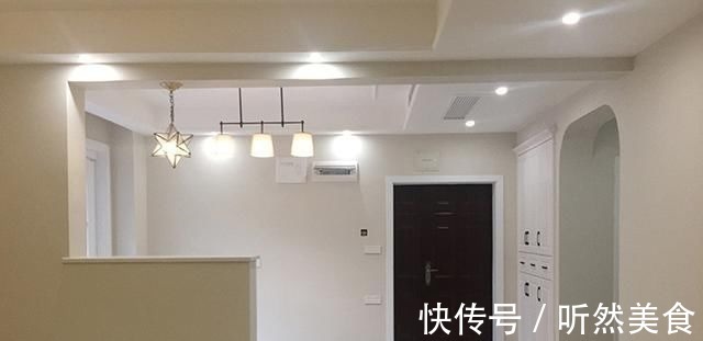 吊灯|130㎡新房硬装花了15万,全屋都打柜子超实用!朋友都夸漂亮大气