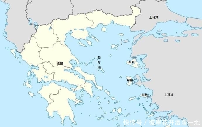 希腊|希腊十一段线有多霸气,几乎没给土耳其留海域,家门口都是希腊的