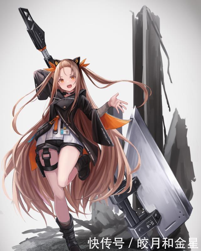 那颗星|二次元美图,明日方舟天上最亮的那颗星是蓝色的!