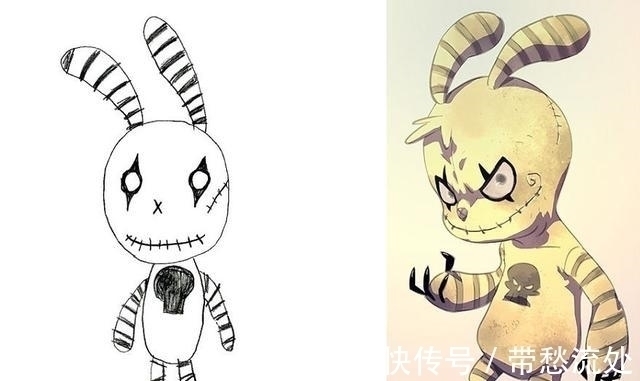 改造!17张小孩搞怪的画,没想到艺术家一改造,瞬间变得不像样!