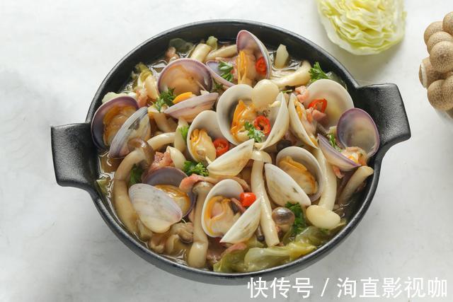 鲜美|蛤蜊原汁原味的做法，鲜美无比，吃到汤汁都不剩