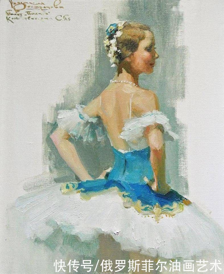 圣彼得堡$俄罗斯画家阿纳斯塔西娅·沃斯特雷佐娃漂亮油画作品欣赏