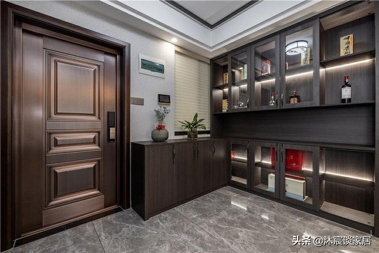 天青色|她,80后,二次装修选择现代中式,素雅沉稳大气的家,越看越中意