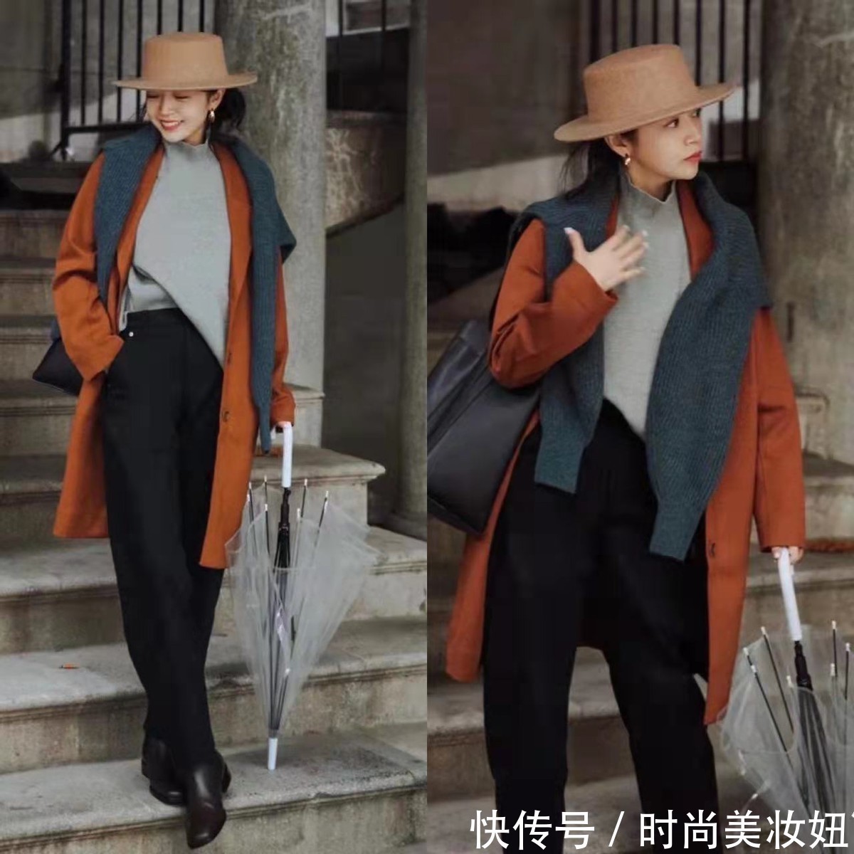 保暖|大衣怎样穿才保暖又高级?三木教你最实用的穿搭公式,太好看了