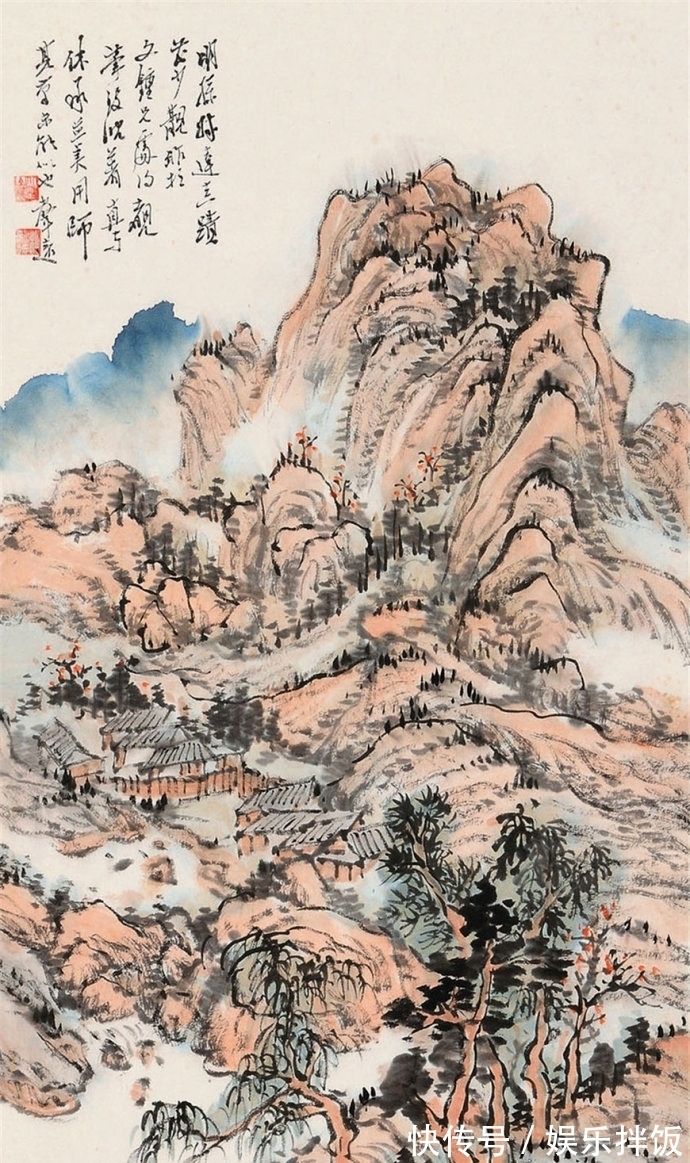 画派|多种风格并存，还能浑然一体，汪声远山水画欣赏