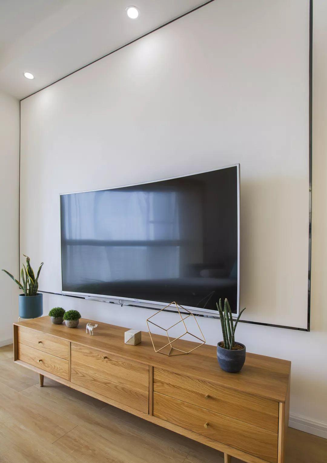 装修|105平简约的北欧风,橙色系很活力的装修,喜欢简单温馨的家