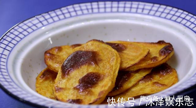 鸡蛋|鸡蛋与红薯能一起吃吗红薯片裹上蛋液烤着吃，皮更脆，香甜可口