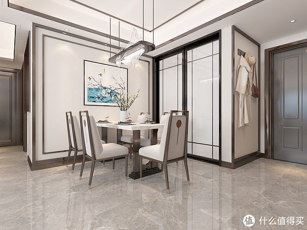 江景房|人生中第一套房子,虽然只有108㎡,选择了中式风,效果让我很满意