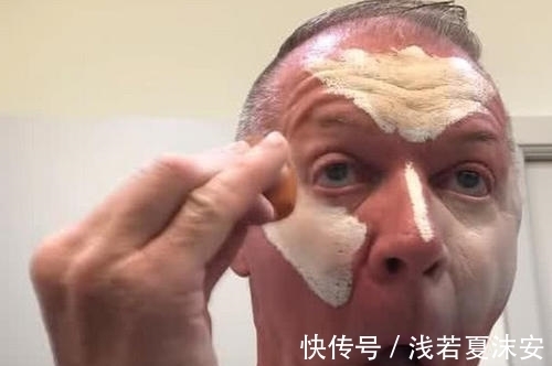 化妆|奇闻:会化妆的老大爷走红,逆天化妆术,女网友:自愧不如
