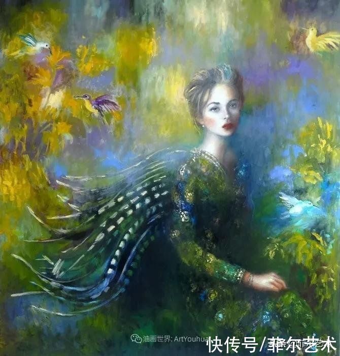 索尼亚|幻想的世界~波兰女画家乔安娜·贾温斯卡油画作品欣赏