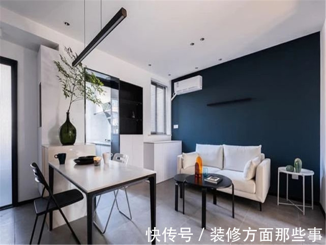 餐厅|56平米二居室用多种元素来塑造这个家，美观又实用