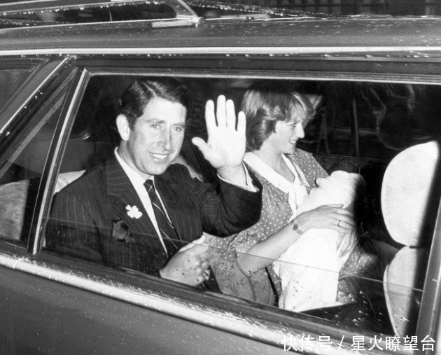 王室|39年前,戴安娜生完孩子缝完线就忍痛抱威廉照相,上车后痛哭不止