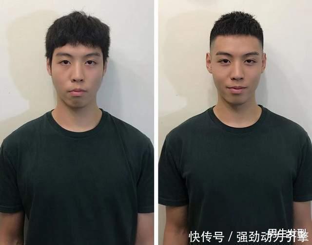 发型|男生剪对发型如“改容”!试试清爽的短发,剪完比刘海发型帅多了